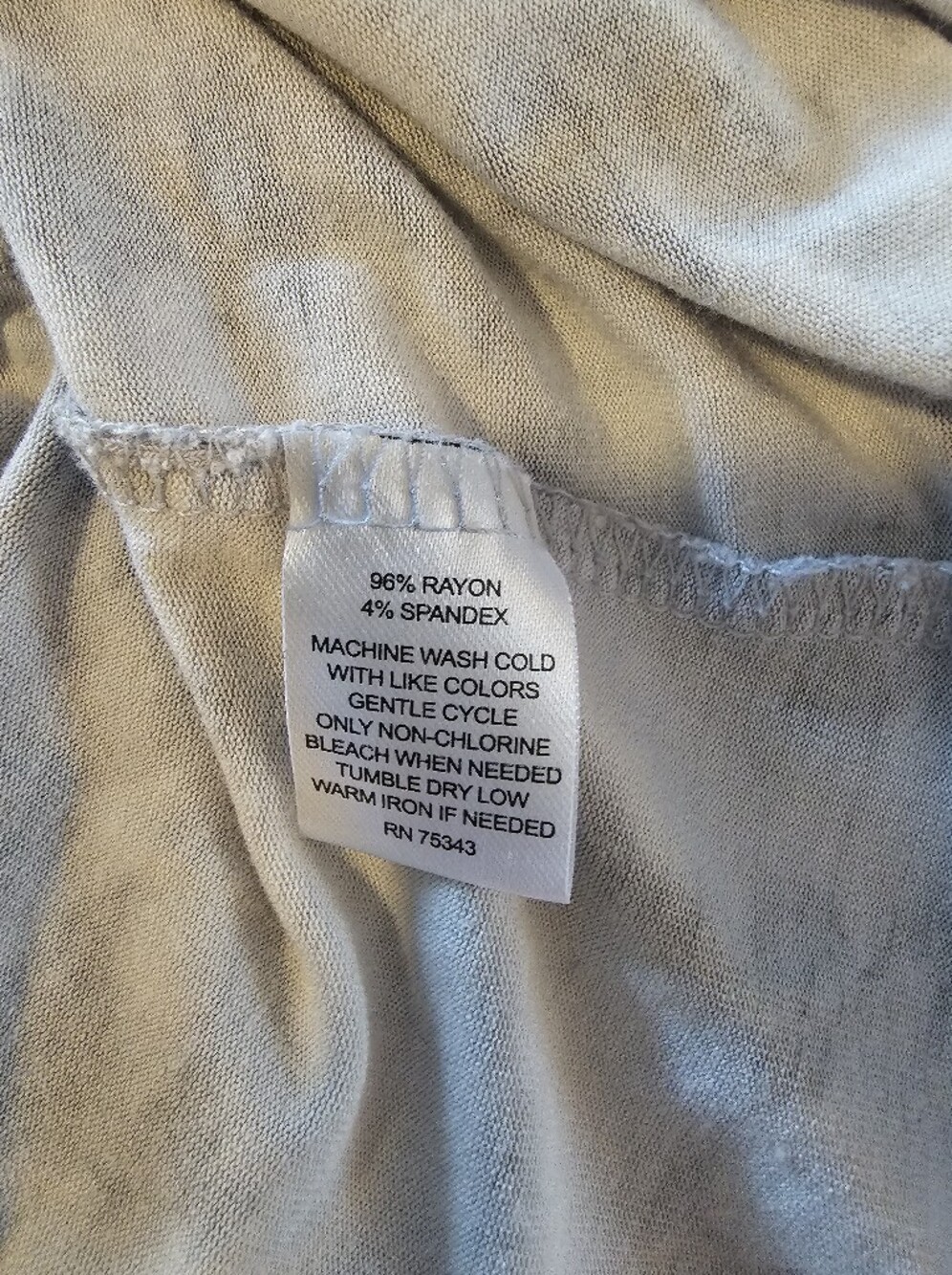 Cynthia Rowley Women's Gray White Tie-Dye High Low Maxi Dress Size Small - Picture 12 of 12